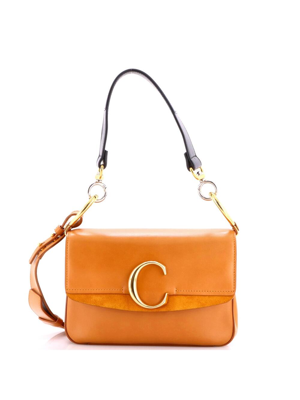 Chloe C Double Carry Bag Leather Small #342722C91B